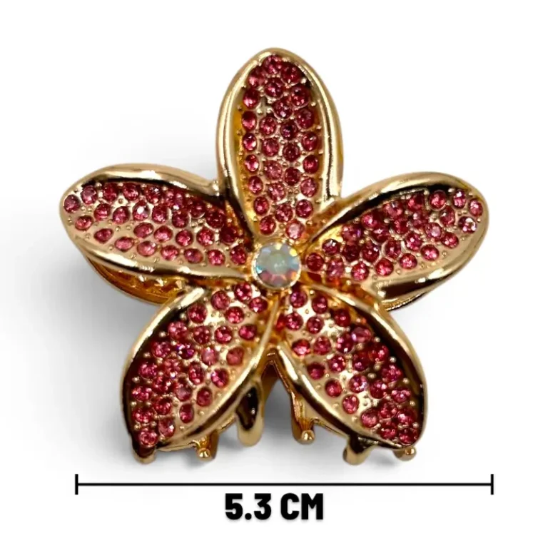 Clip Metal Dorado Para Cabello – Paq x 12 Unid