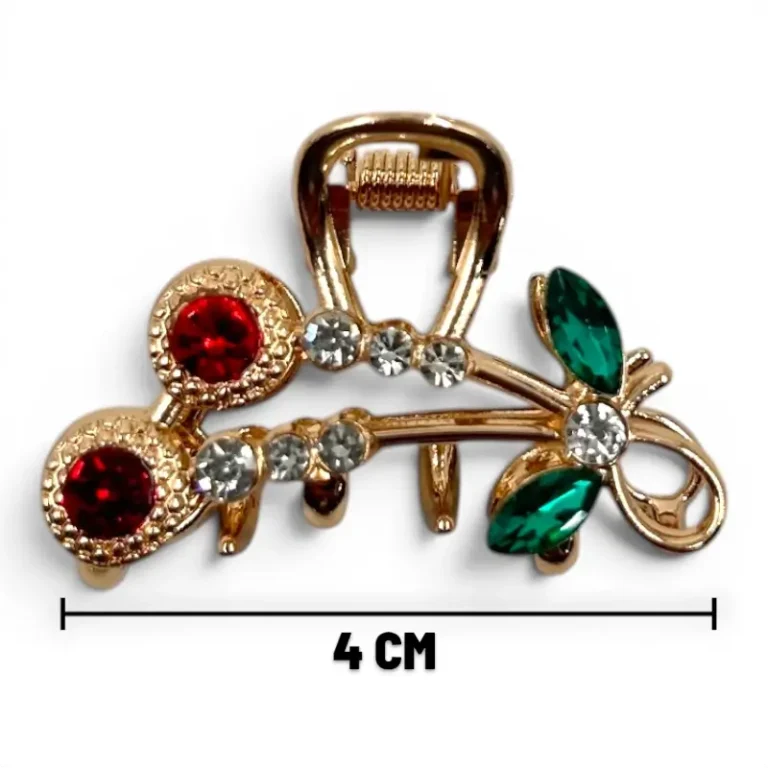 Clip Metal Dorado Para Cabello – Paq x 12 Unid