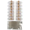 Clip Metal Dorado Para Cabello – Paq x 12 Unid