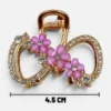 Clip Metal Dorado Para Cabello – Paq x 12 Unid