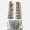 Clip Metal Dorado Para Cabello – Paq x 12 Unid
