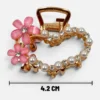 Clip Metal Dorado Para Cabello – Paq x 12 Unid