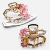 Clip Metal Dorado Para Cabello – Paq x 12 Unid