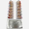 Clip Metal Dorado Para Cabello – Paq x 12 Unid