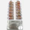 Clip Metal Dorado Para Cabello – Paq x 12 Unid