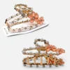 Clip Metal Dorado Para Cabello – Paq x 12 Unid