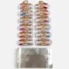 Clip Metal Dorado Para Cabello – Paq x 12 Unid