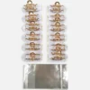 Clip Metal Dorado Para Cabello – Paq x 12 Unid