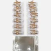 Clip Metal Dorado Para Cabello – Paq x 12 Unid