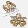 Clip Metal Dorado Para Cabello – Paq x 12 Unid