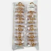 Clip Metal Dorado Para Cabello – Paq x 12 Unid