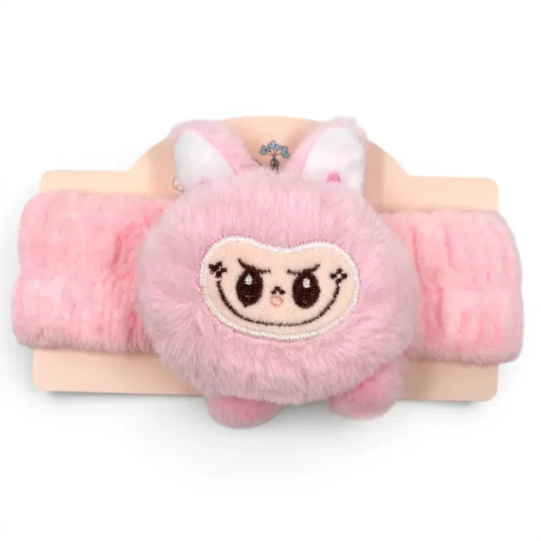 Vincha de Peluche Diseño – Paq x 12 Unid