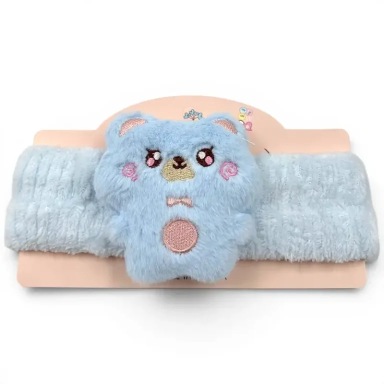 Vincha de Peluche Diseño – Paq x 12 Unid