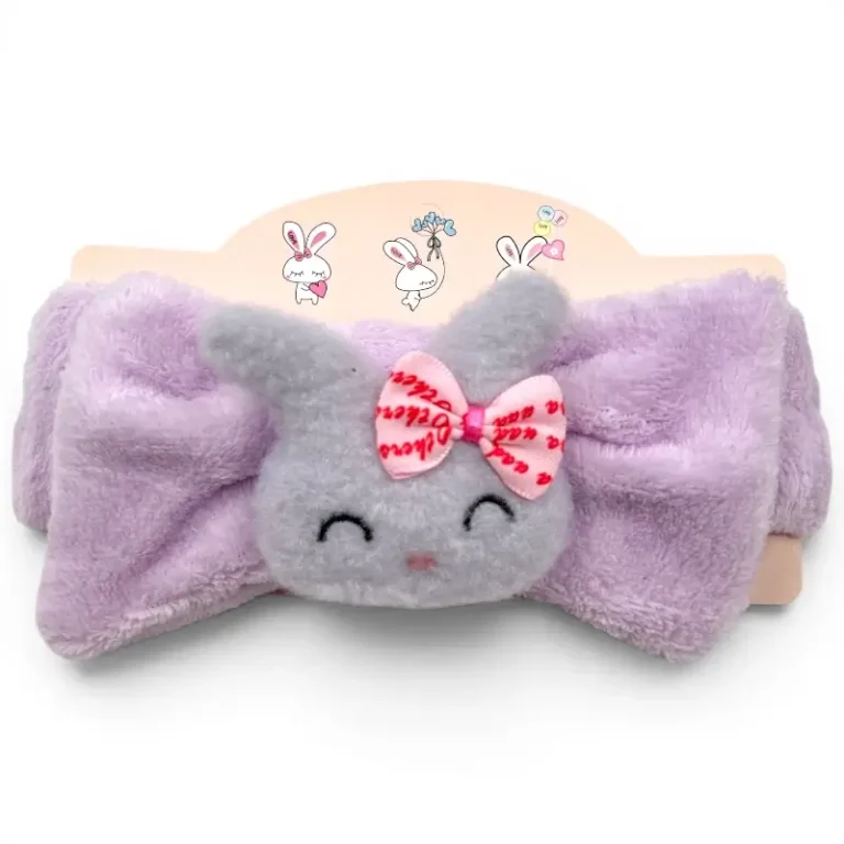 Vincha de Peluche Diseño – Paq x 12 Unid