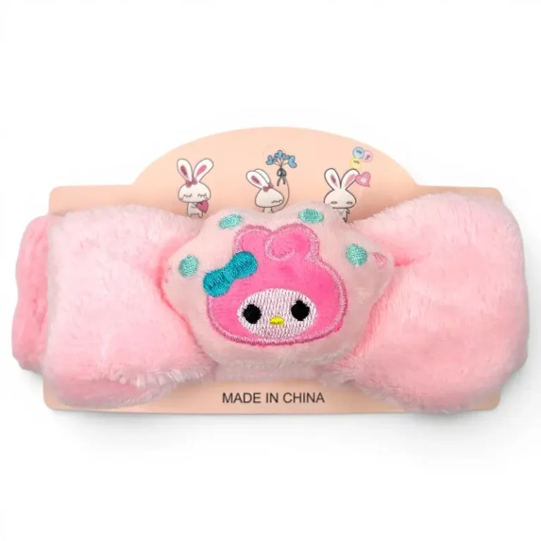 Vincha de Peluche Diseño – Paq x 12 Unid