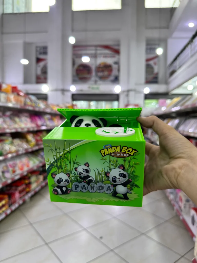 Alcancía Caja de Panda