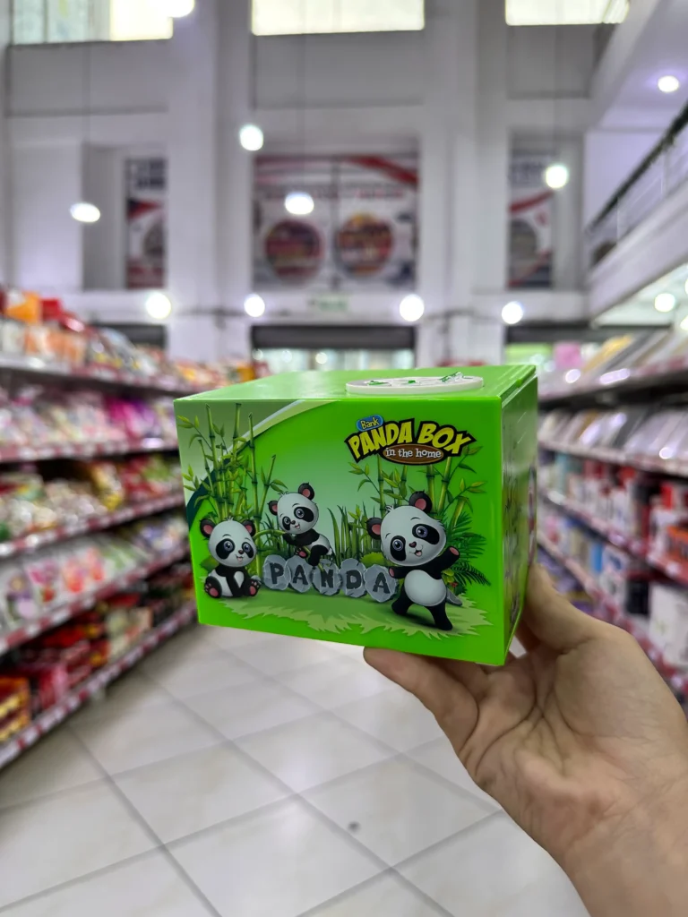 Alcancía Caja de Panda