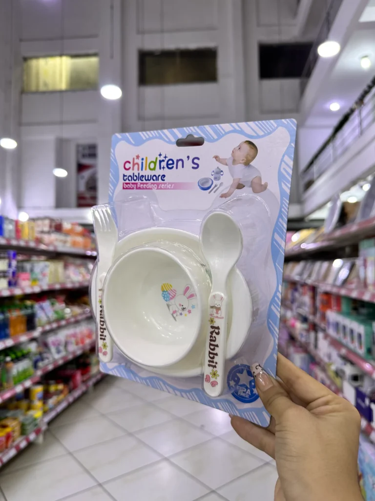 Set Vajilla para Bebé 4 Pcs