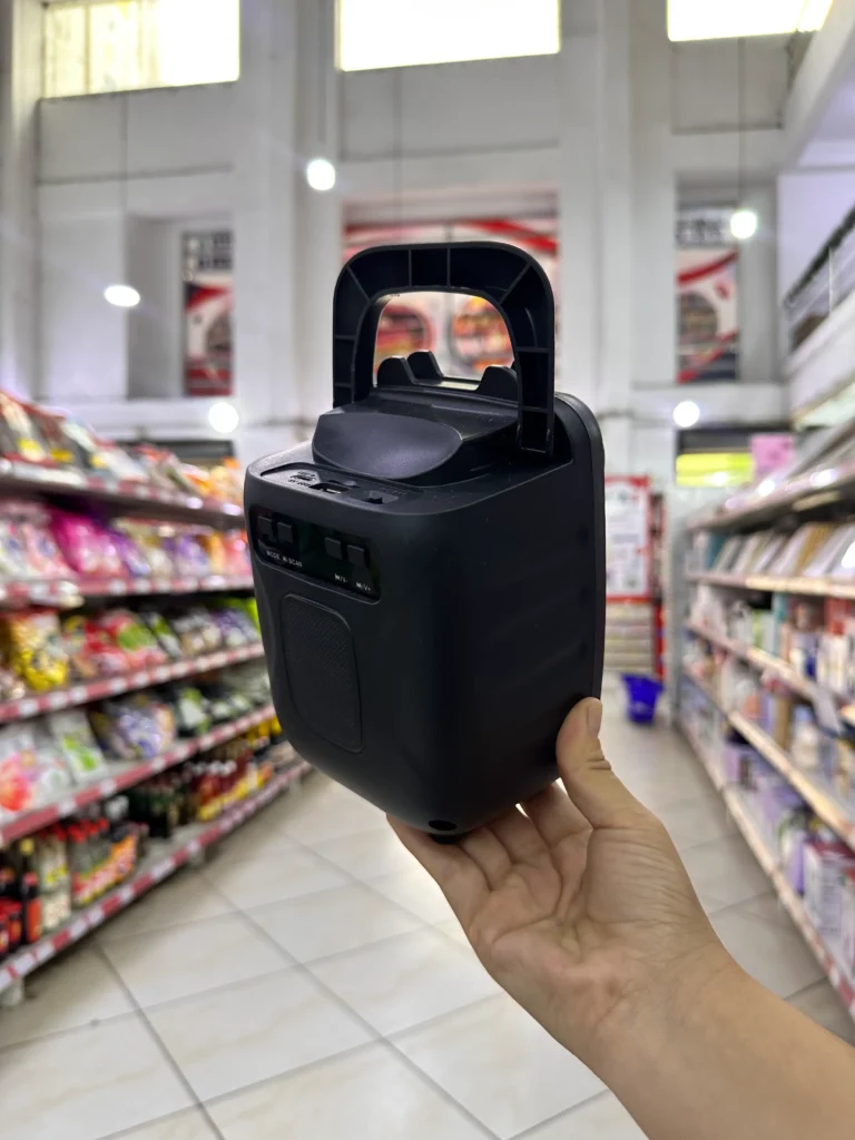 Parlante con Sujetador de Celular
