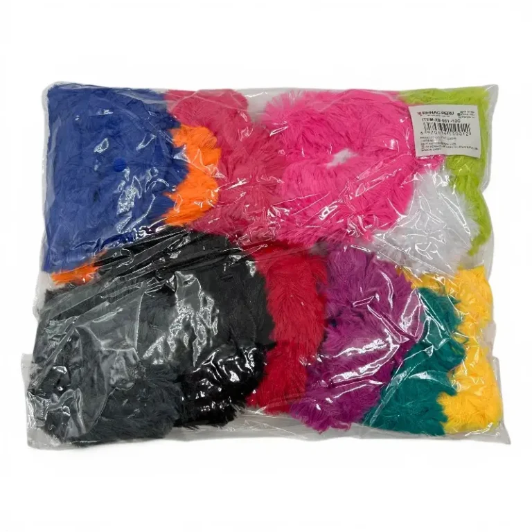 Colet Peluche 12 Colores – Paq x 12 Unid