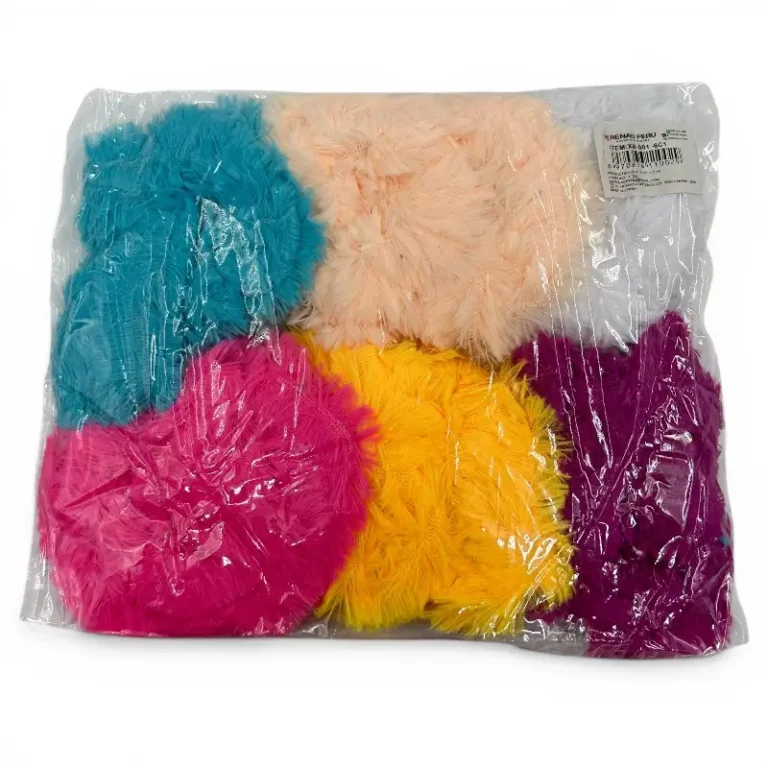 Colet Peluche Colores - Paq x 12 Unid
