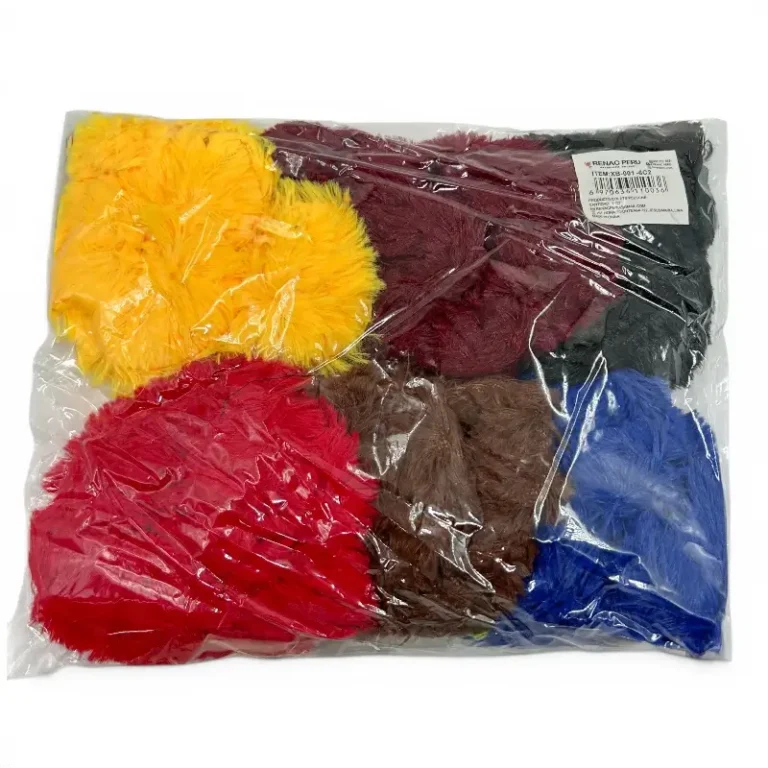 Colet Peluche Colores – Paq x 12 Unid
