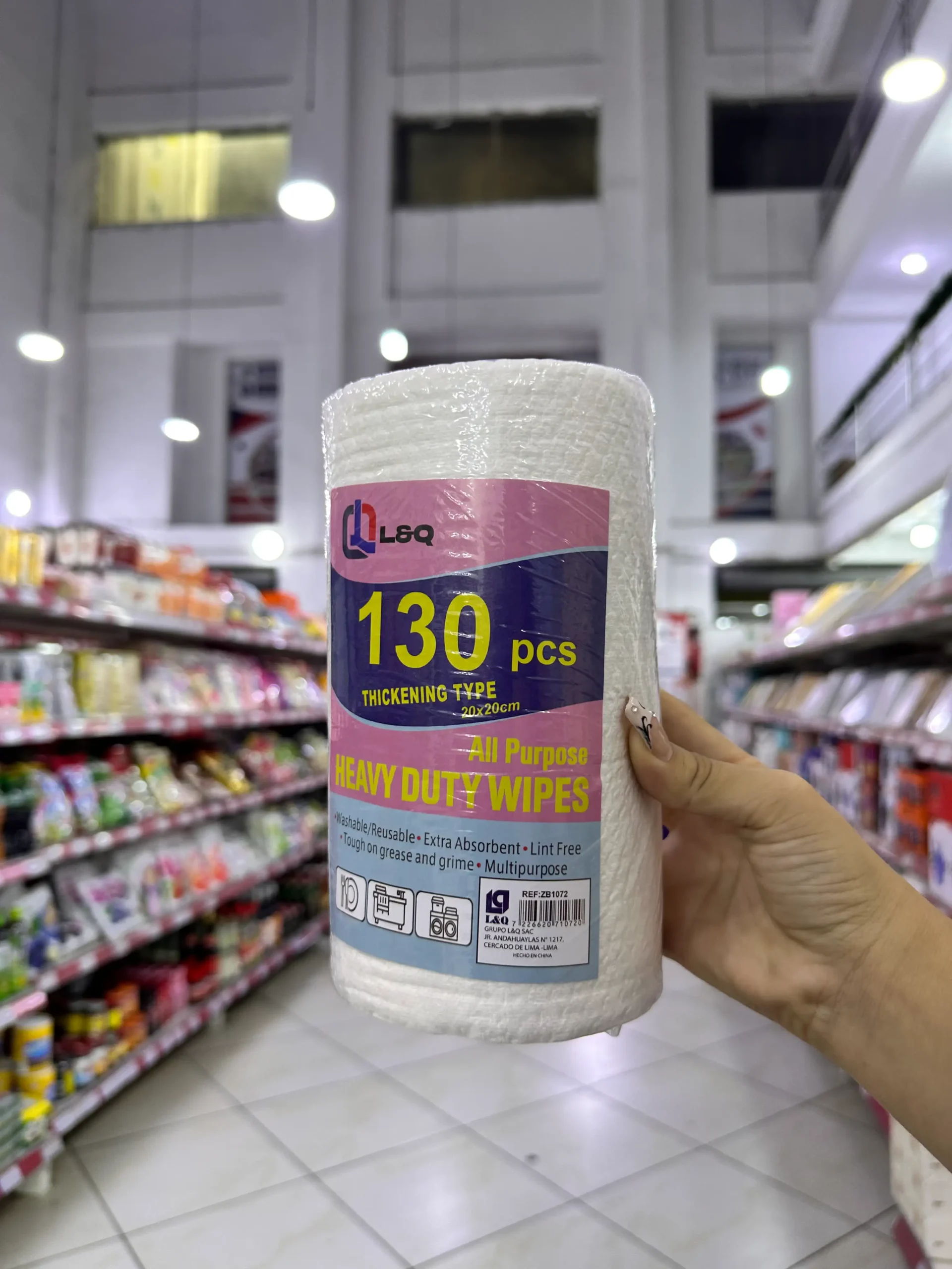 ZB1072 (1) Paño Absorbente 130 PCS
