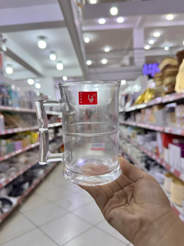 Vaso de Vidrio con Asas