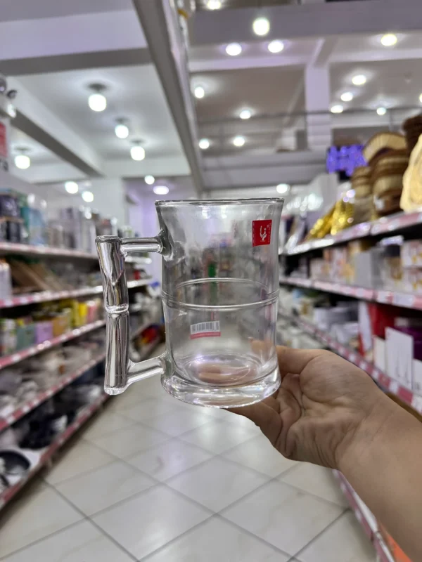 Vaso de Vidrio con Asas