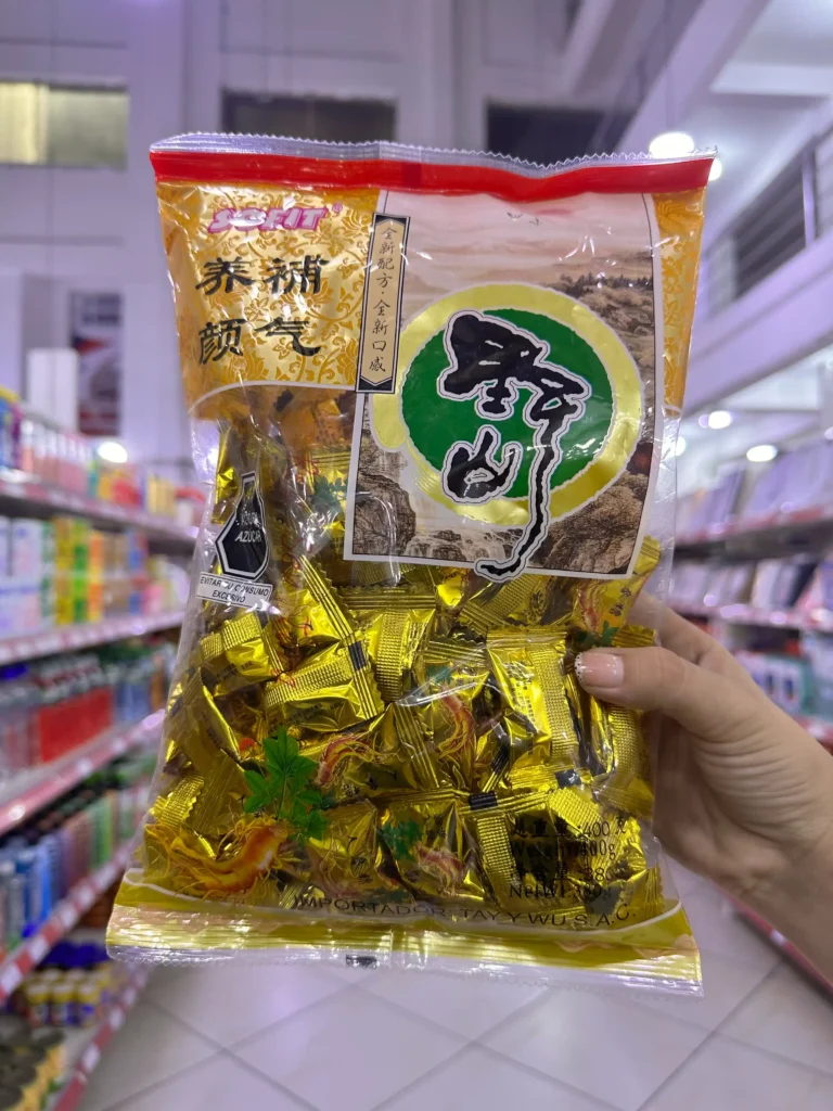 Caramelos de Ginseng con Sabor a Mentol 400G