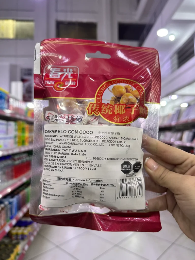 Caramelo con Coco 120G