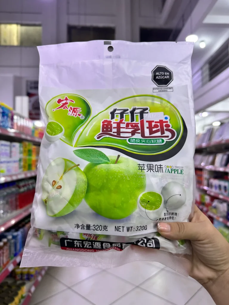 Caramelo con Leche Sabor Manzana 320G