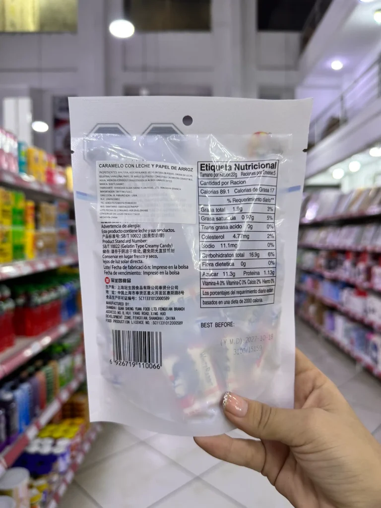 Caramelo con Leche de Arroz 108G