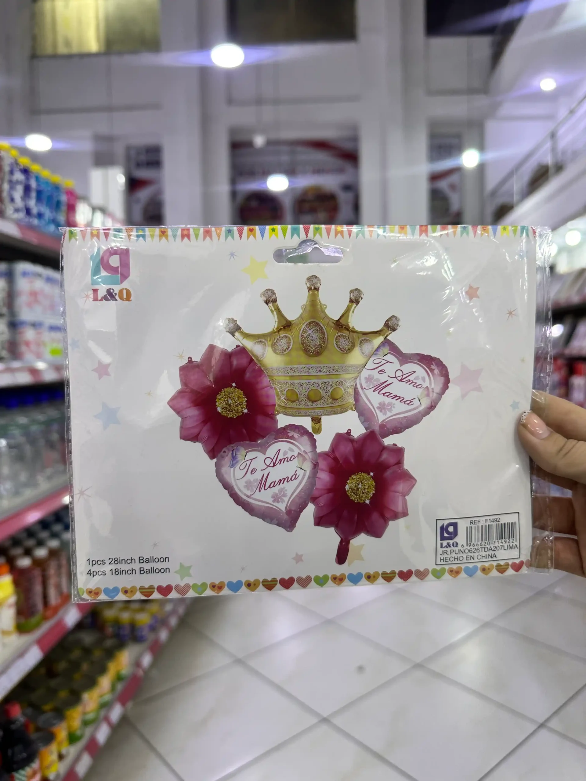 F1492 (1) Set de Globos 5PCS