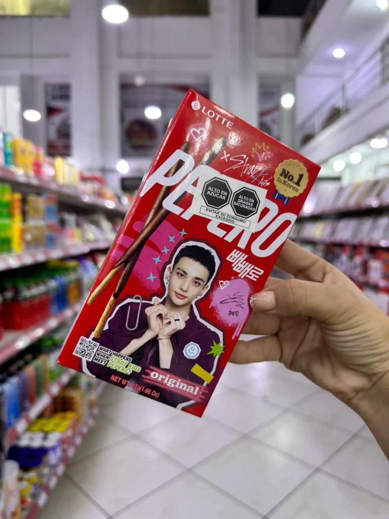 Pepero Vainilla con Chocolate Stray Kids 47G