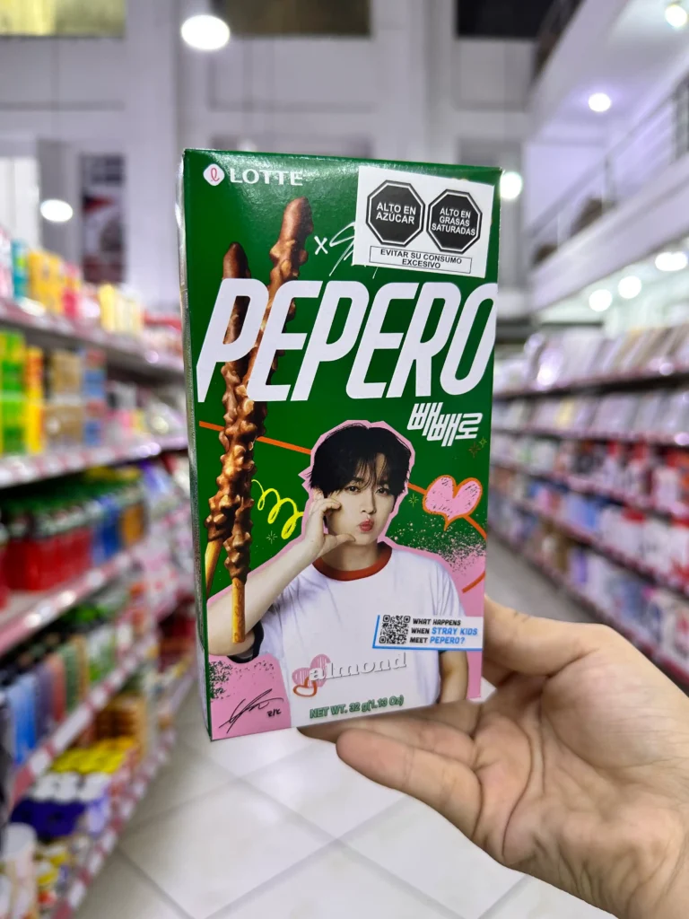 Pepero de Almendra Colección Stray Kids 32G