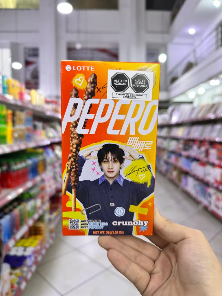 Pepero de Chocolate Con Bolitas Crujientes Stray Kids 39G