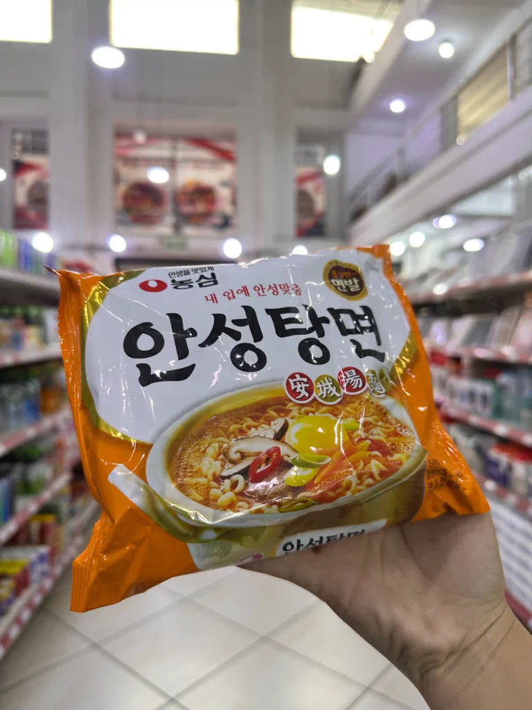 Ansungtang Ramen de Carne de Res Picante 125G