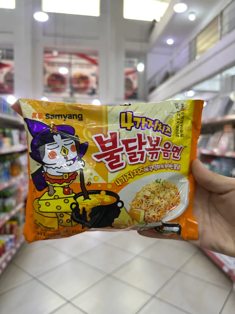 Tallarín Ramen Buldak 4 Quesos 145G