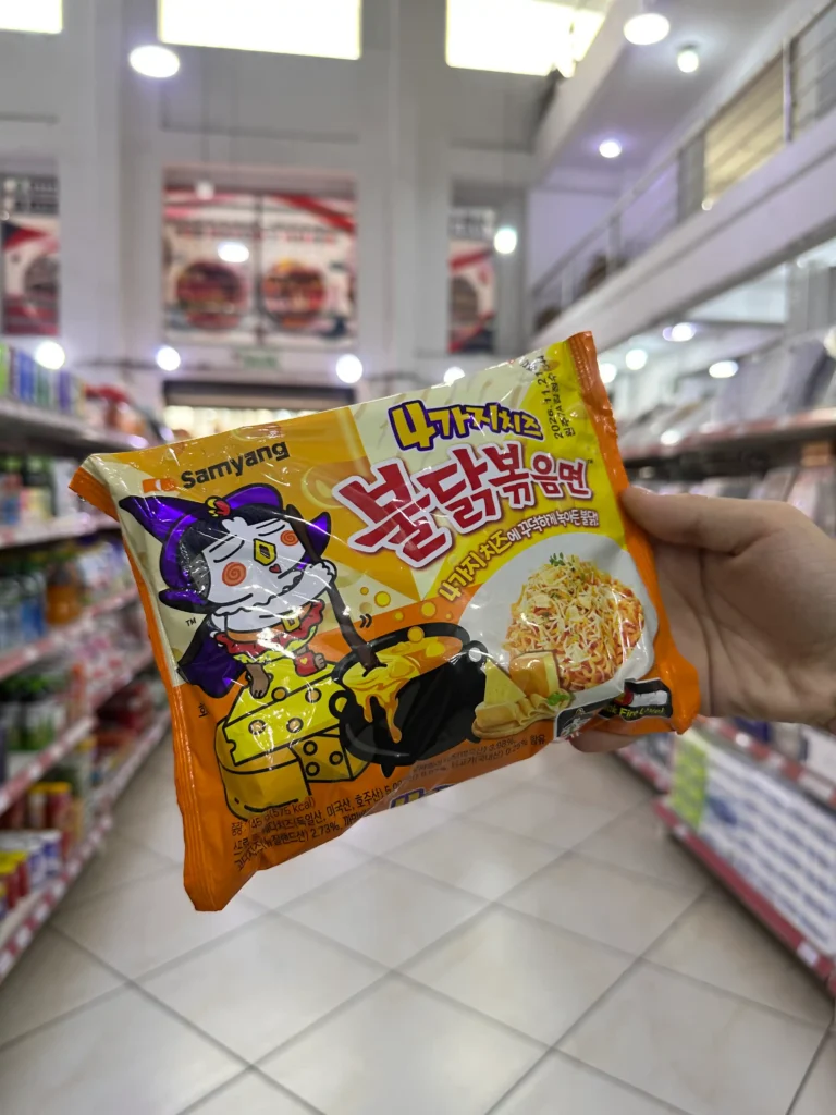 Tallarín Ramen Buldak 4 Quesos 145G