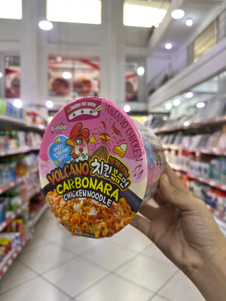 Ramen Volcano Carbonara de Tazón 105G