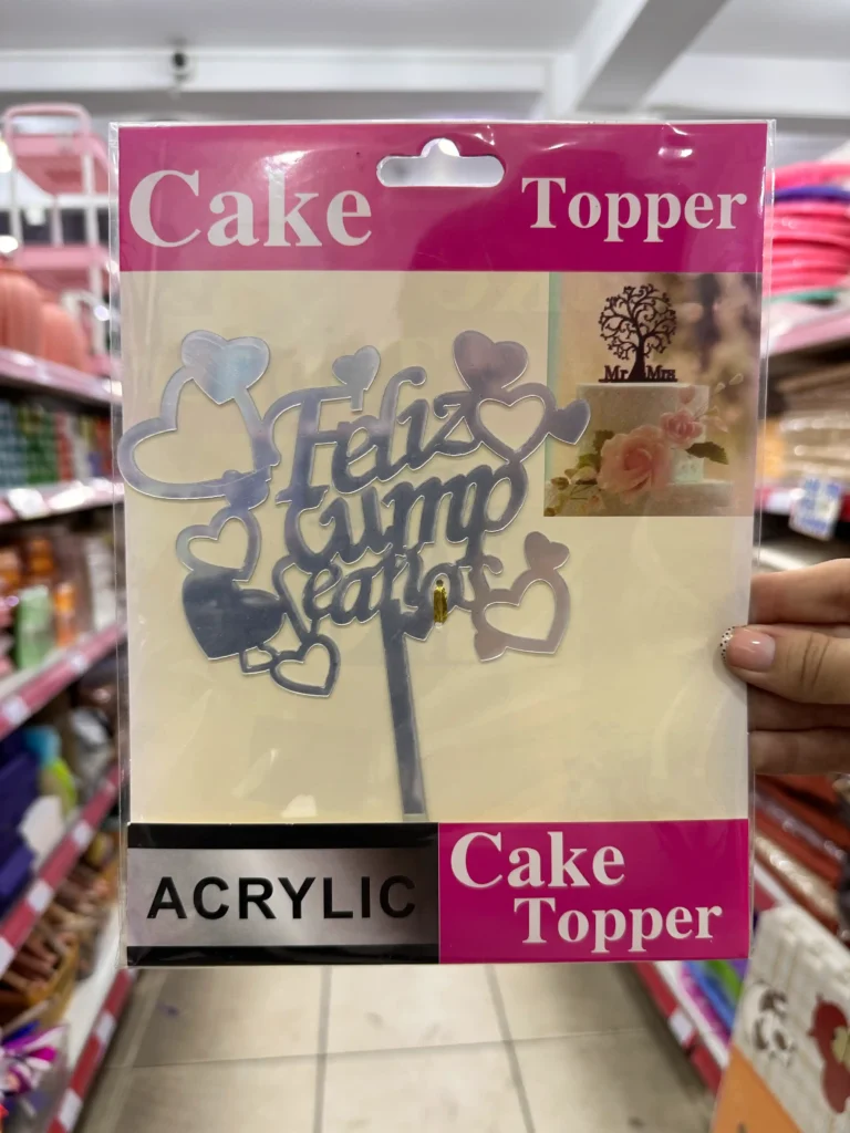 Decoración para Torta 1PC