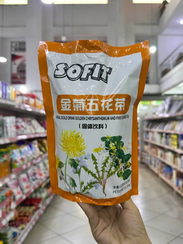 Te Flor de Sophora, Flor de Daidai y Lenteja Blanca 200G