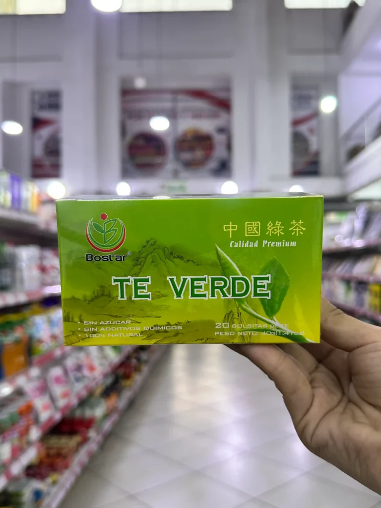 Té Verde Bostar 20 Bolsas de Te 40G