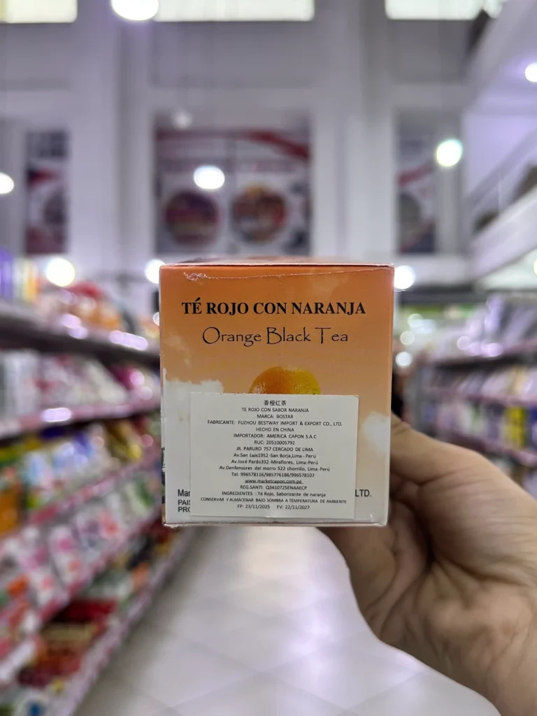 Te Rojo con Naranja 40G