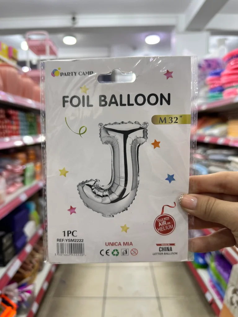 Globo de Letra 1PC