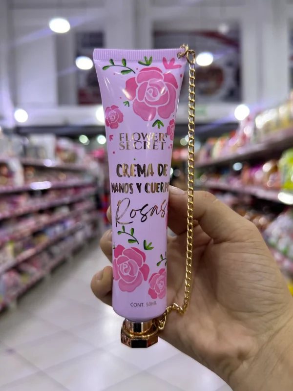 Crema de Manos y Cuerpo Rosas 50ML