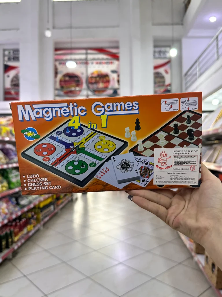 Juego Magnético 4en1