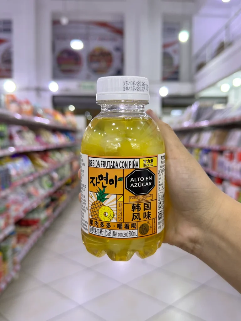 Bebida con Nata de Coco Sabor a Piña 300ML