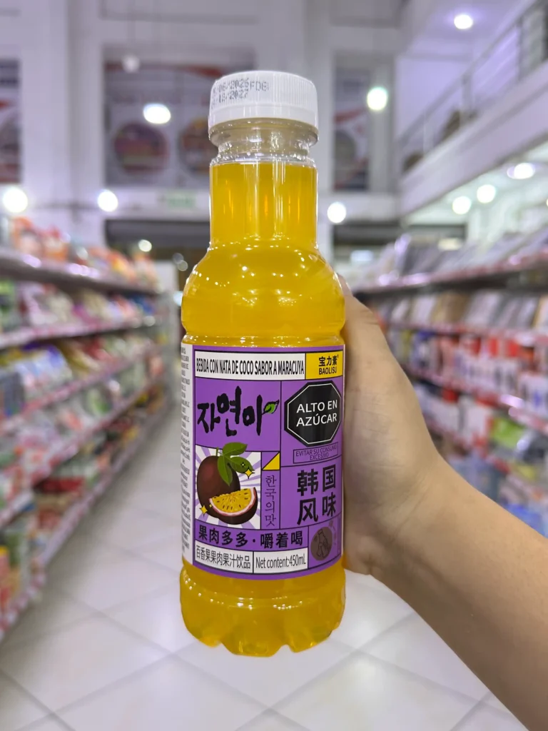 Bebida Frutada con Coco Sabor a Maracuya 450ML